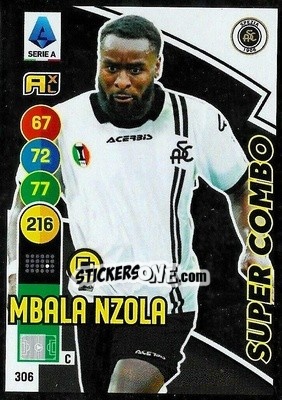 Figurina Mbala Nzola - Calciatori 2021-2022. Adrenalyn XL - Panini