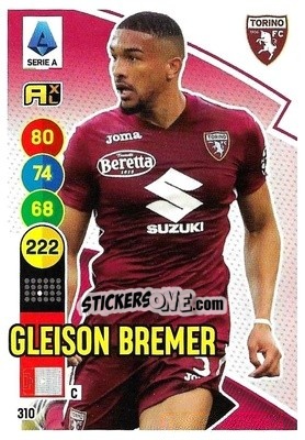 Cromo Gleison Bremer - Calciatori 2021-2022. Adrenalyn XL - Panini