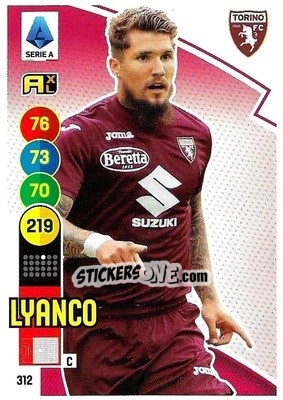 Figurina Lyanco - Calciatori 2021-2022. Adrenalyn XL - Panini