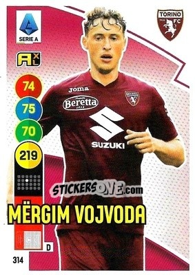 Sticker Mérgim Vojvoda - Calciatori 2021-2022. Adrenalyn XL - Panini