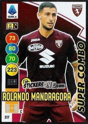 Sticker Rolando Mandragora - Calciatori 2021-2022. Adrenalyn XL - Panini