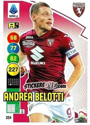 Figurina Andrea Belotti - Calciatori 2021-2022. Adrenalyn XL - Panini