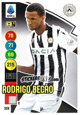 Sticker Rodrigo Becao - Calciatori 2021-2022. Adrenalyn XL - Panini