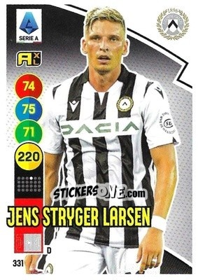 Sticker Jens Stryger Larsen - Calciatori 2021-2022. Adrenalyn XL n. 331 - Panini