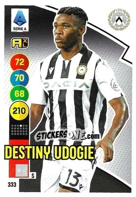 Sticker Destiny Udogie - Calciatori 2021-2022. Adrenalyn XL - Panini