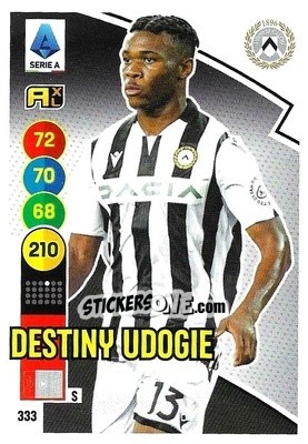 Cromo Destiny Udogie - Calciatori 2021-2022. Adrenalyn XL - Panini