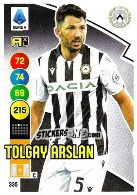 Figurina Tolgay Arslan - Calciatori 2021-2022. Adrenalyn XL - Panini