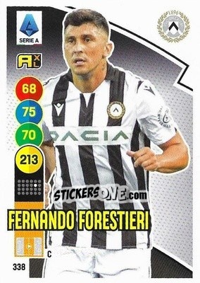 Figurina Fernando Forestieri - Calciatori 2021-2022. Adrenalyn XL - Panini