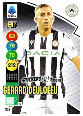 Figurina Gerard Deulofeu - Calciatori 2021-2022. Adrenalyn XL - Panini