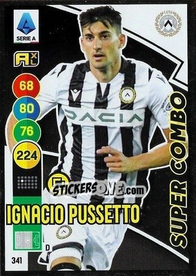 Figurina Ignacio Pussetto - Calciatori 2021-2022. Adrenalyn XL - Panini