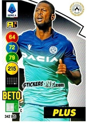 Sticker Beto - Calciatori 2021-2022. Adrenalyn XL - Panini
