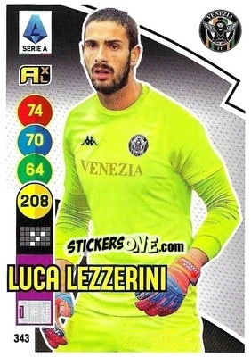 Figurina Luca Lezzerini - Calciatori 2021-2022. Adrenalyn XL - Panini