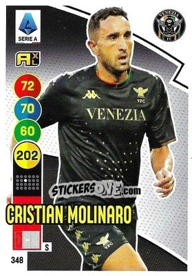 Sticker Cristian Molinaro - Calciatori 2021-2022. Adrenalyn XL - Panini