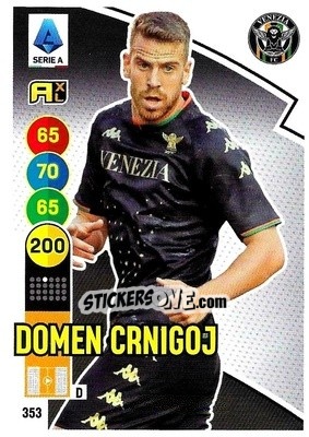 Cromo Domen Crnigoj - Calciatori 2021-2022. Adrenalyn XL - Panini