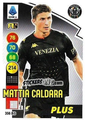 Sticker Mattia Caldara - Calciatori 2021-2022. Adrenalyn XL - Panini