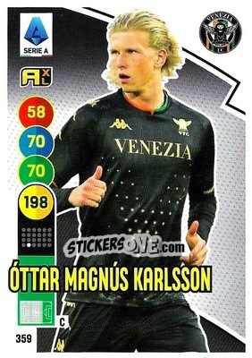Figurina Óttar Magnús Karlsson - Calciatori 2021-2022. Adrenalyn XL - Panini