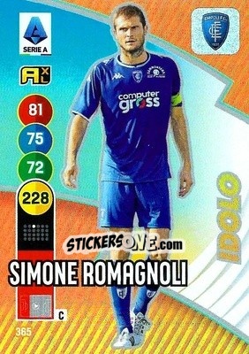 Cromo Simone Romagnoli - Calciatori 2021-2022. Adrenalyn XL - Panini