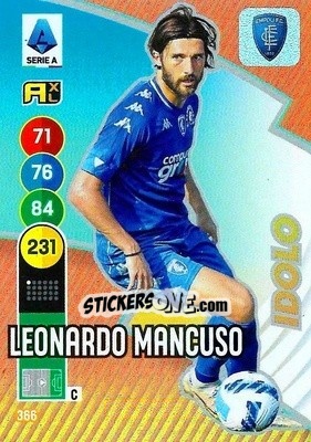 Sticker Leonardo Mancuso - Calciatori 2021-2022. Adrenalyn XL - Panini