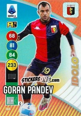 Figurina Goran Pandev - Calciatori 2021-2022. Adrenalyn XL - Panini
