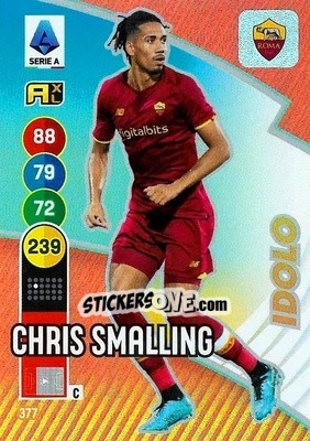 Figurina Chris Smalling - Calciatori 2021-2022. Adrenalyn XL - Panini