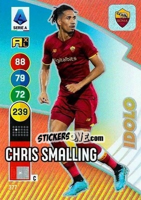 Sticker Chris Smalling - Calciatori 2021-2022. Adrenalyn XL n. 377 - Panini
