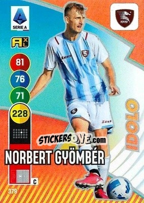 Sticker Norbert Gyömbér - Calciatori 2021-2022. Adrenalyn XL - Panini