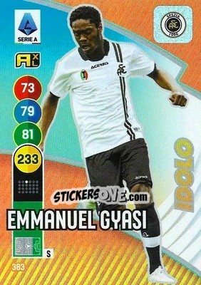 Cromo Emmanuel Gyasi - Calciatori 2021-2022. Adrenalyn XL - Panini