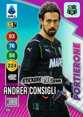 Cromo Andrea Consigli - Calciatori 2021-2022. Adrenalyn XL - Panini