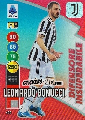 Sticker Leonardo Bonucci - Calciatori 2021-2022. Adrenalyn XL n. 400 - Panini