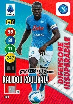 Sticker Kalidou Koulibaly - Calciatori 2021-2022. Adrenalyn XL - Panini