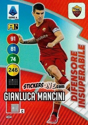 Sticker Gianluca Mancini - Calciatori 2021-2022. Adrenalyn XL n. 404 - Panini