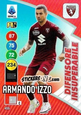 Sticker Armando Izzo - Calciatori 2021-2022. Adrenalyn XL - Panini