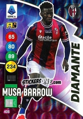 Sticker Musa Barrow - Calciatori 2021-2022. Adrenalyn XL - Panini