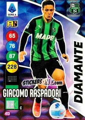 Figurina Giacomo Raspadori - Calciatori 2021-2022. Adrenalyn XL - Panini