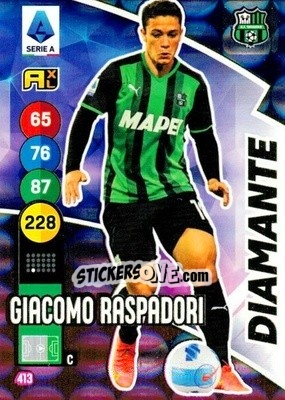 Sticker Giacomo Raspadori - Calciatori 2021-2022. Adrenalyn XL - Panini