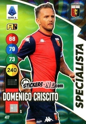 Sticker Domenico Criscito - Calciatori 2021-2022. Adrenalyn XL - Panini
