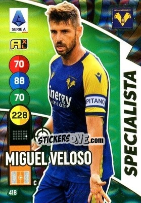 Figurina Miguel Veloso - Calciatori 2021-2022. Adrenalyn XL - Panini