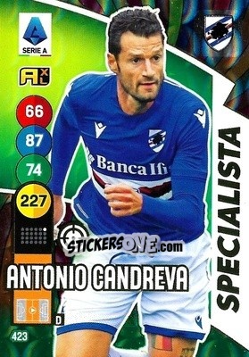 Sticker Antonio Candreva - Calciatori 2021-2022. Adrenalyn XL - Panini