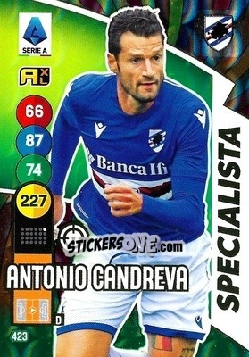 Figurina Antonio Candreva - Calciatori 2021-2022. Adrenalyn XL - Panini