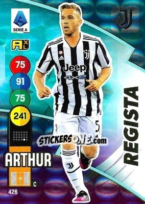 Cromo Arthur - Calciatori 2021-2022. Adrenalyn XL - Panini