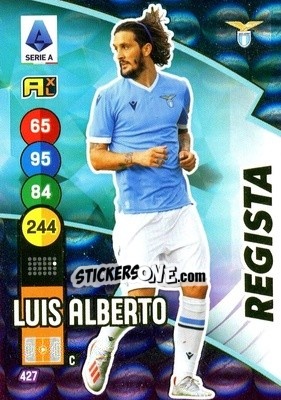 Sticker Luis Alberto - Calciatori 2021-2022. Adrenalyn XL n. 427 - Panini