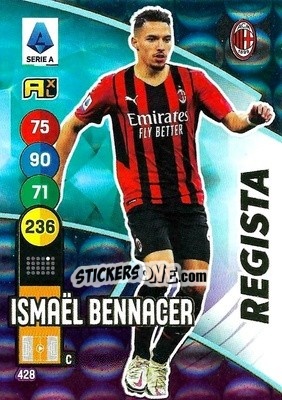 Cromo Ismael Bennacer - Calciatori 2021-2022. Adrenalyn XL - Panini