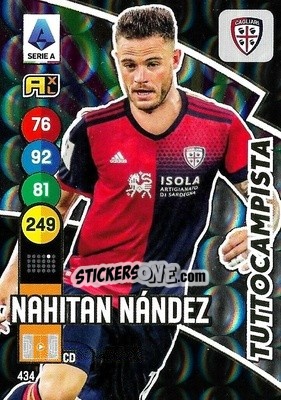 Sticker Nahitan Nandez - Calciatori 2021-2022. Adrenalyn XL - Panini