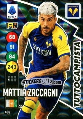 Cromo Mattia Zaccagni - Calciatori 2021-2022. Adrenalyn XL - Panini