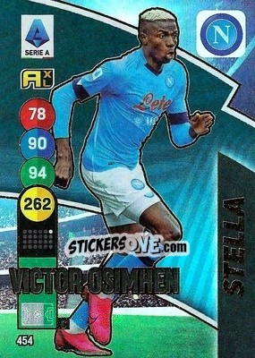 Sticker Victor Osimhen - Calciatori 2021-2022. Adrenalyn XL n. 454 - Panini