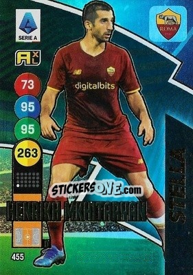 Sticker Henrikh Mkhitaryan - Calciatori 2021-2022. Adrenalyn XL n. 455 - Panini