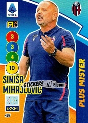 Figurina Siniša Mihajlovic - Calciatori 2021-2022. Adrenalyn XL - Panini