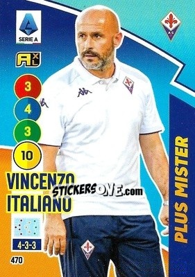 Sticker Vincenzo Italiano - Calciatori 2021-2022. Adrenalyn XL - Panini