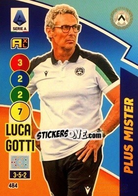 Figurina Luca Gotti - Calciatori 2021-2022. Adrenalyn XL - Panini