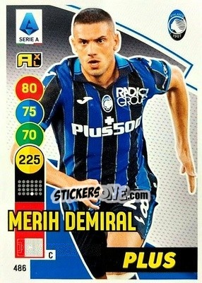 Figurina Merih Demiral - Calciatori 2021-2022. Adrenalyn XL - Panini